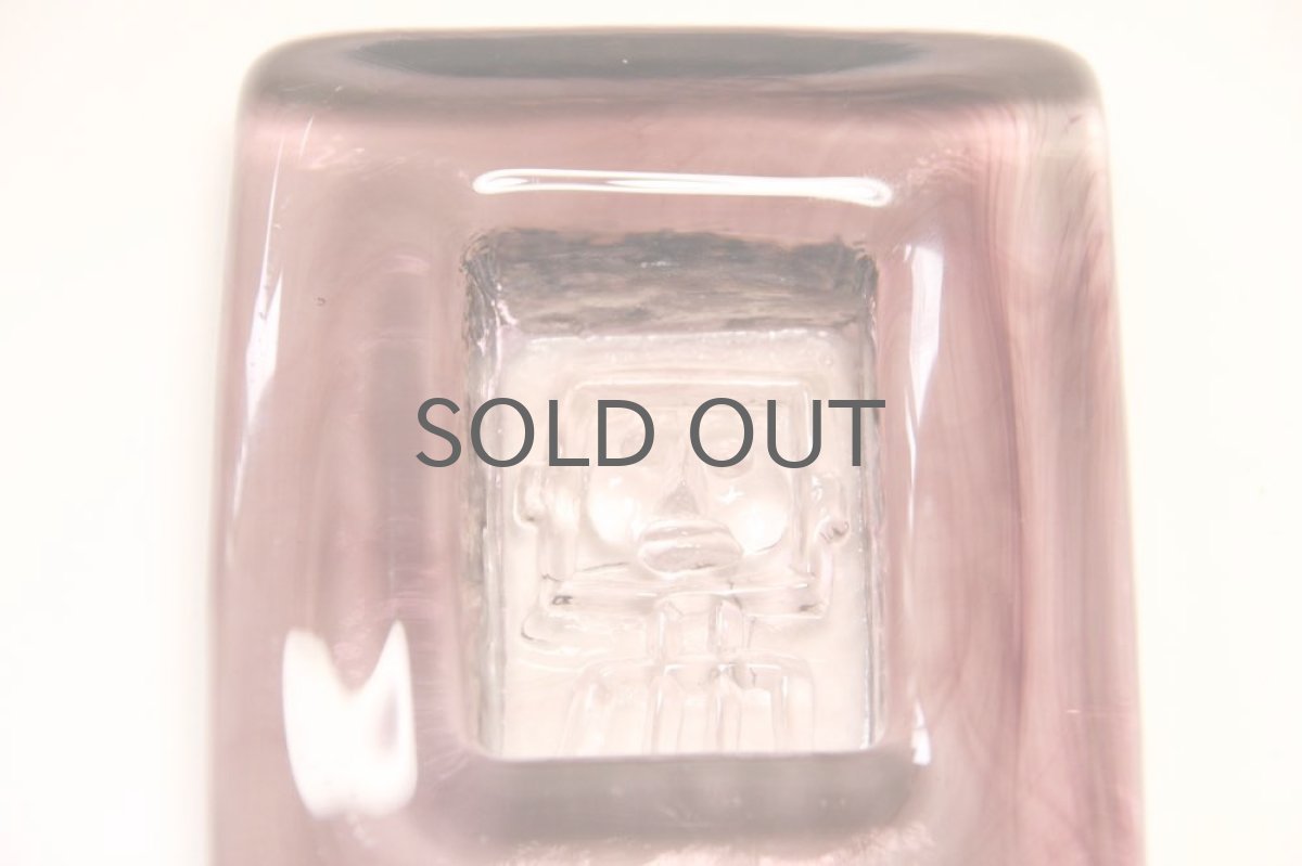 画像2: ErikHoglund/エリックホグラン/ガラス/アッシュトレー/ヒト/貴重パープル (2)