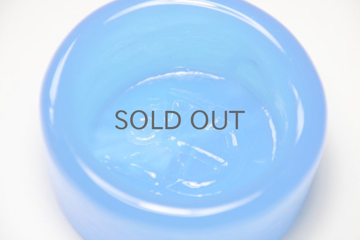 画像2: Erik Hoglund/エリックホグラン /ガラス/アッシュトレイ/ミルキーブルー/アンカー (2)