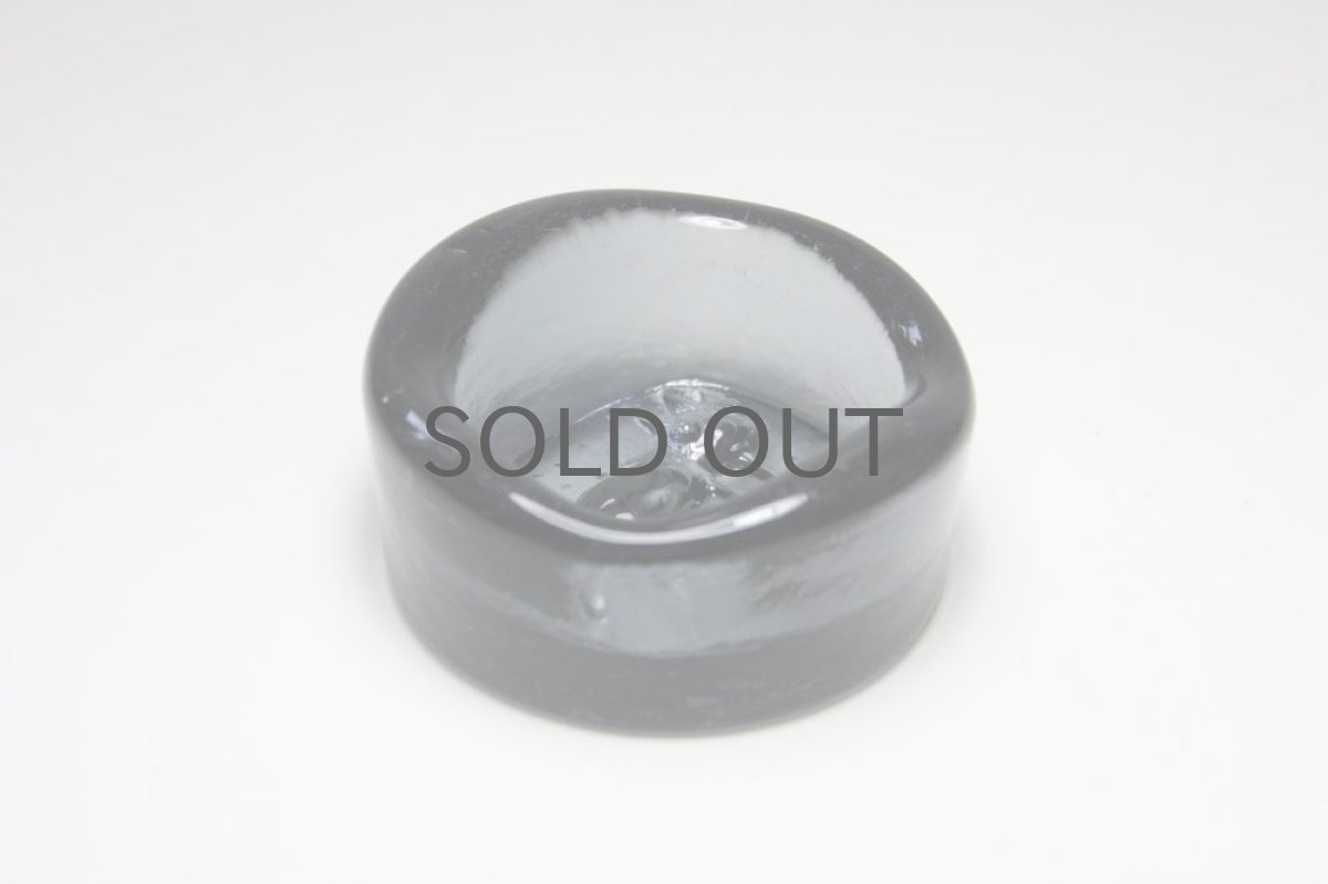 画像2: Erik Hoglund/エリックホグラン /ガラス/アッシュトレイ/ライトグレー/ネコ (2)