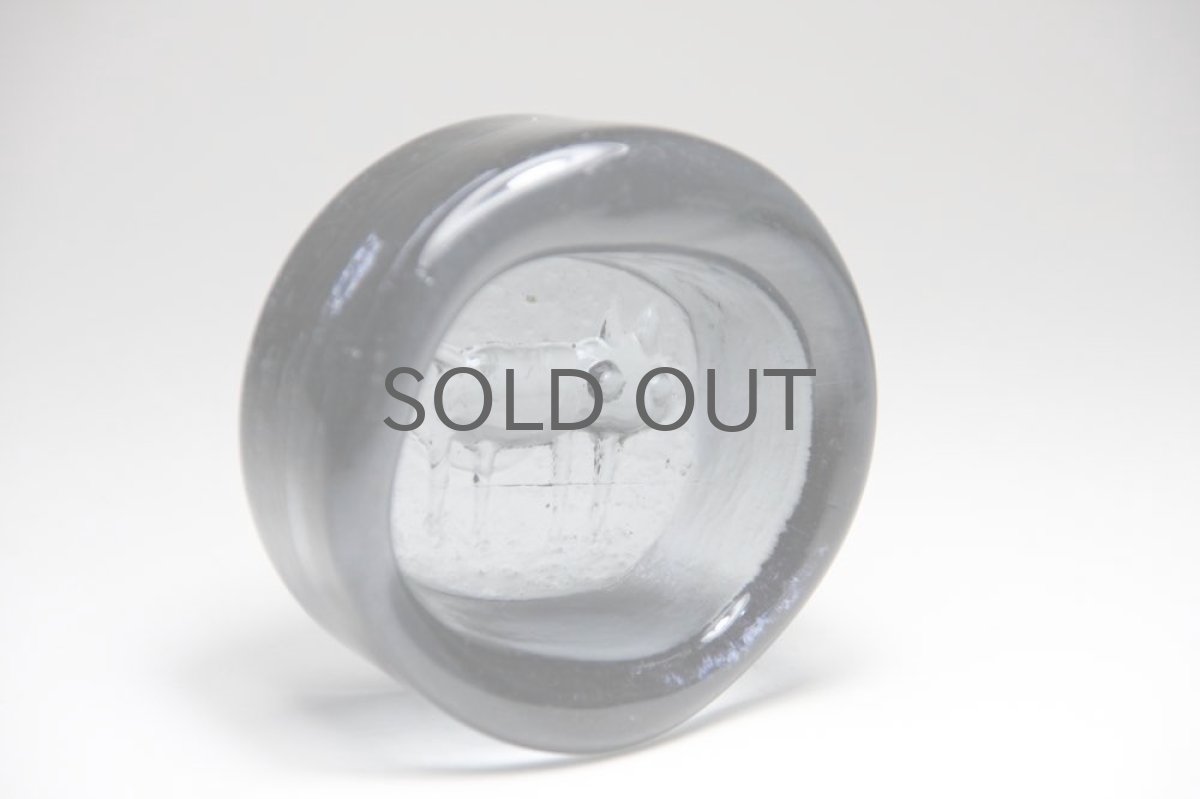 画像4: Erik Hoglund/エリックホグラン /ガラス/アッシュトレイ/ライトグレー/ネコ (4)