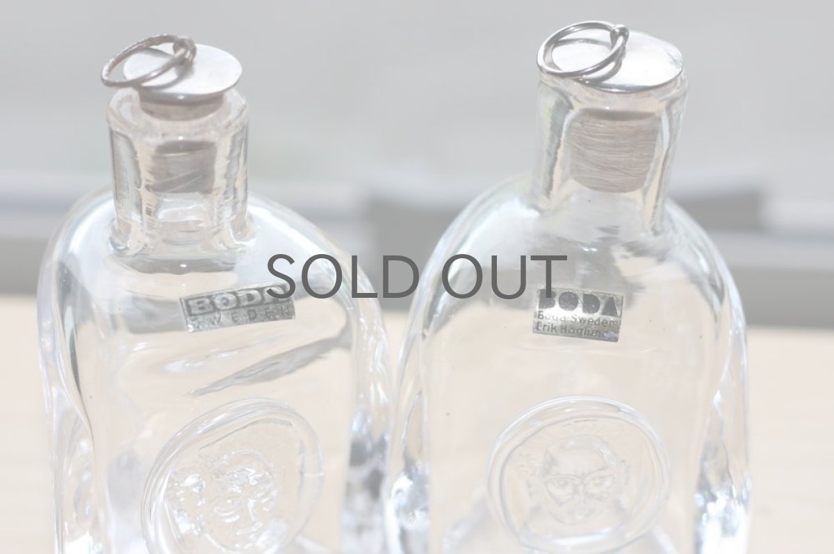 画像5: Erik Hoglundエリックホグラン  ガラス ミニボトル 顔 (5)