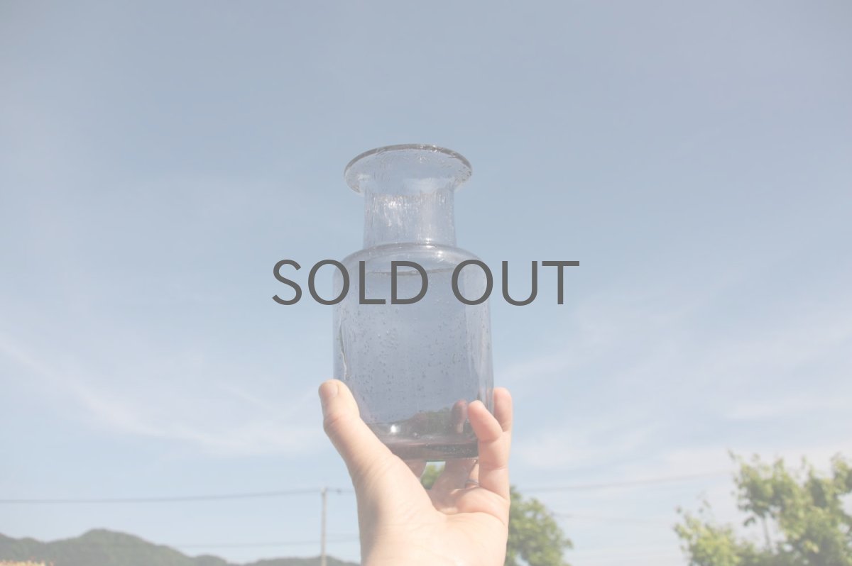 画像5: Erik Hoglund/エリックホグラン/ガラス/ボトル/ライトグレー/気泡入 (5)