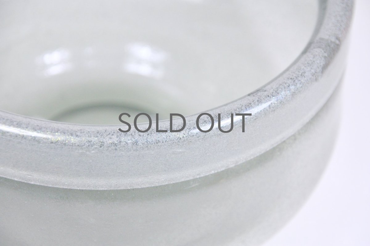 画像6: Erik Hoglund/エリックホグラン/ガラス/大きなボウル/グレー/気泡入 (6)