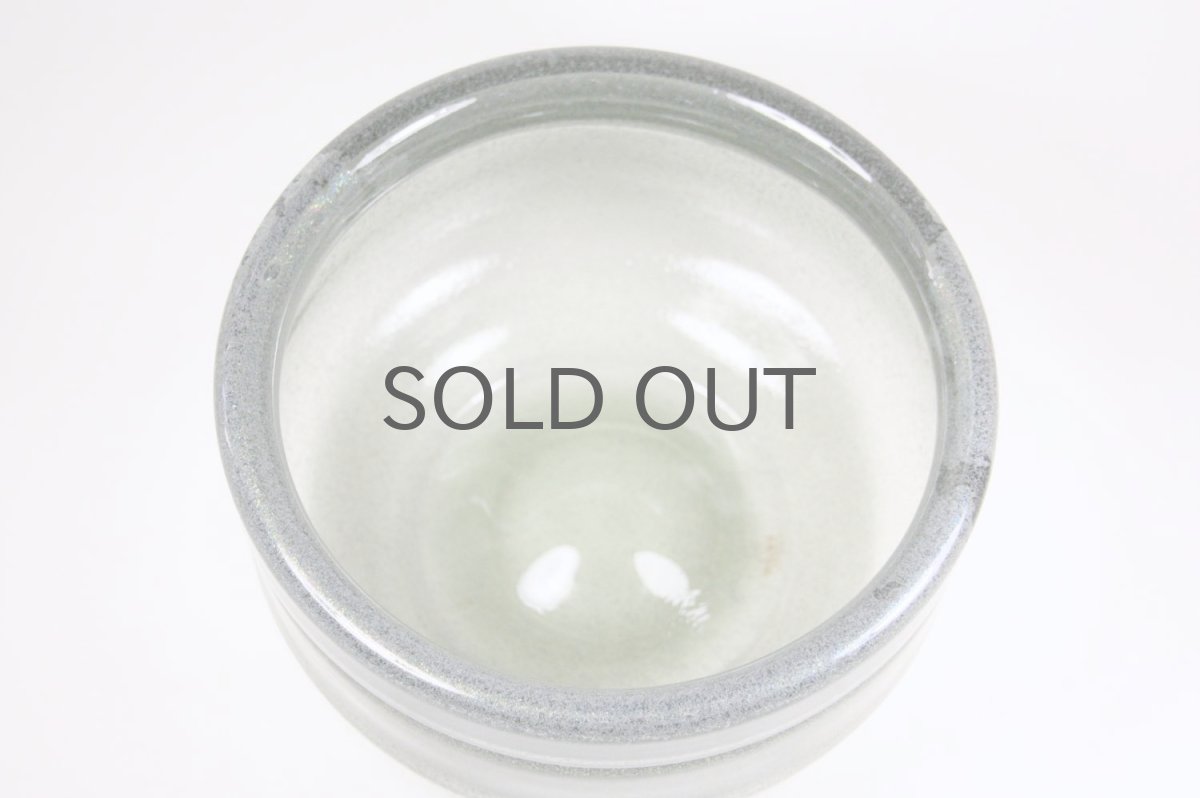 画像7: Erik Hoglund/エリックホグラン/ガラス/大きなボウル/グレー/気泡入 (7)