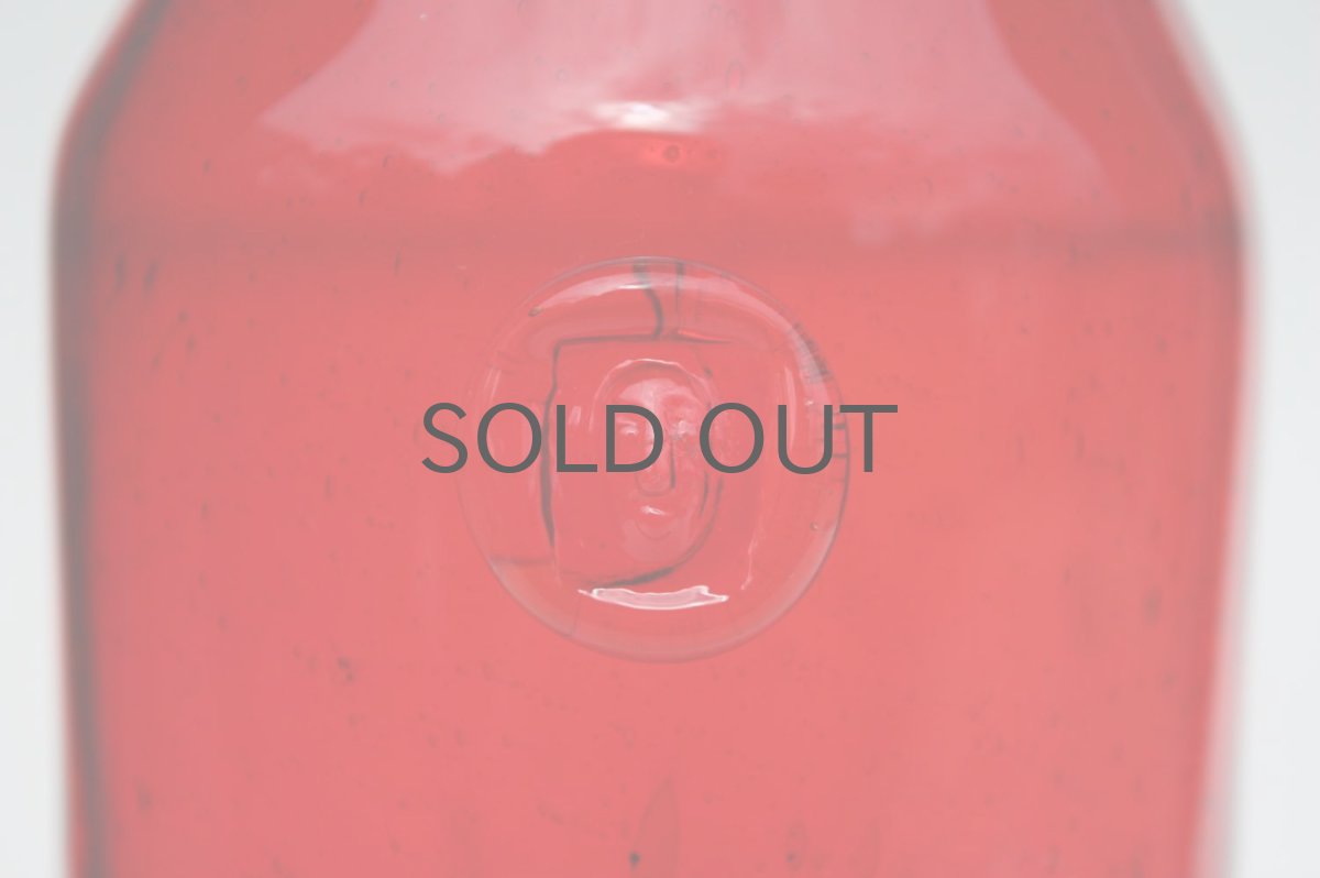 画像3: Erik Hoglund/エリックホグラン/ 気泡入り/ボトル顔付き/レッド/ボトル (3)