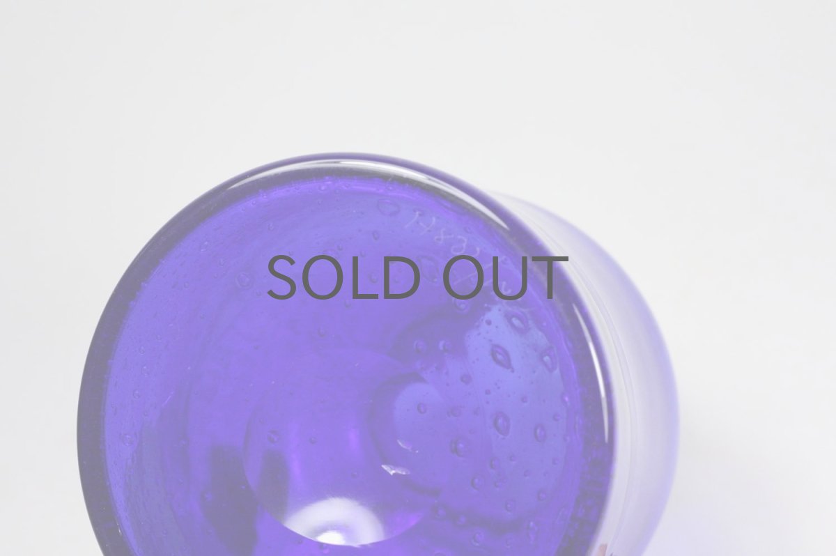 画像3: Erik Hoglund/エリックホグラン/ BODA社製/ガラス/気泡入り/ボトル/ブルー (3)