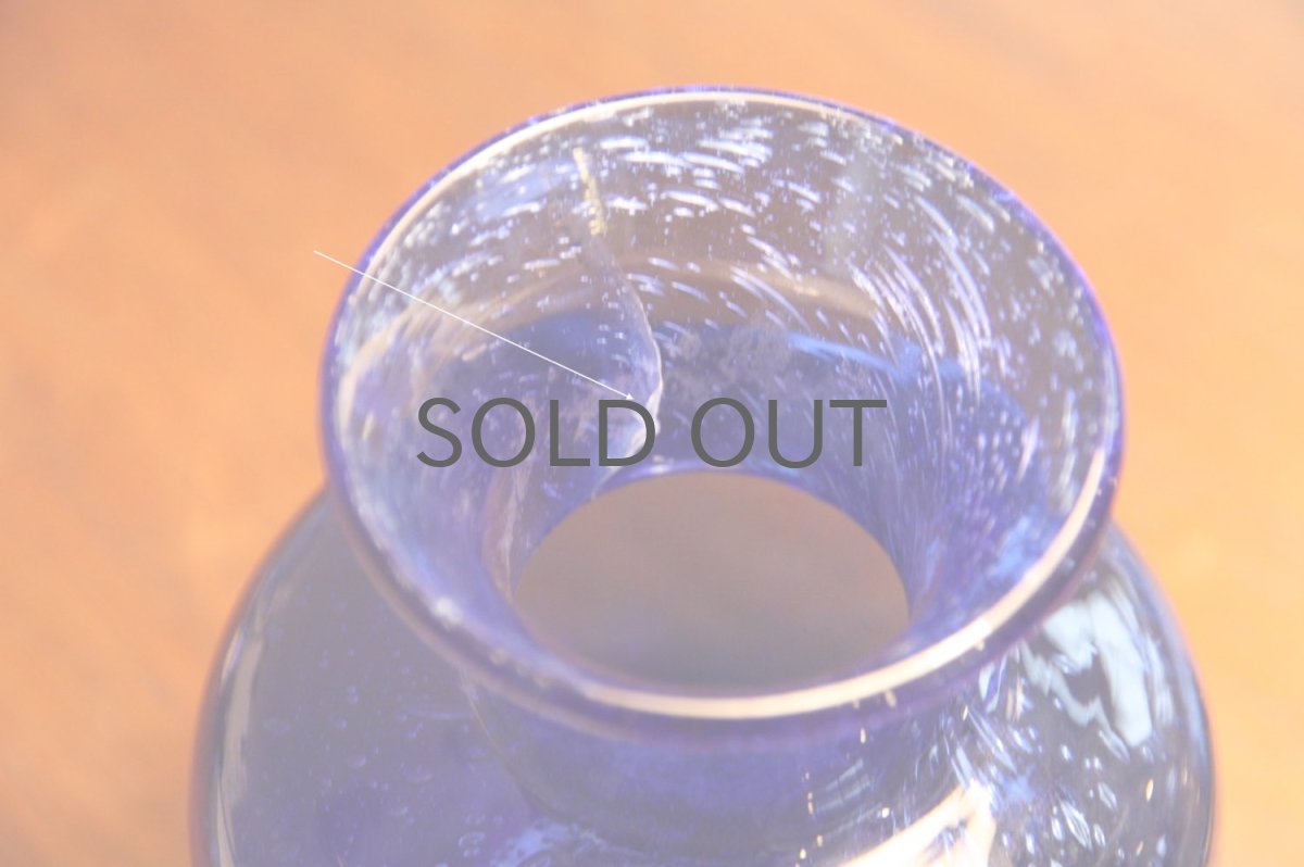 画像3: ErikHoglund/エリックホグラン/気泡入り/ボトル/ブルー (3)