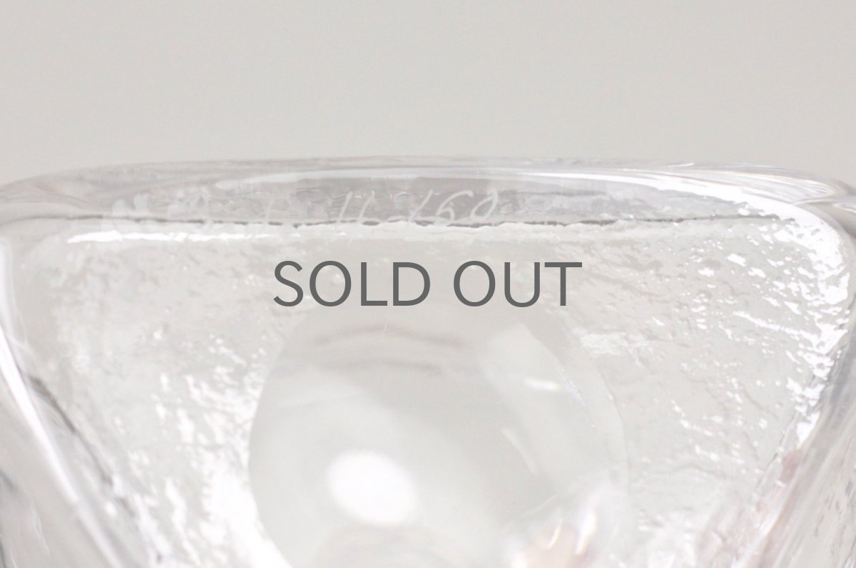 画像6: 北欧ビンテージ/Erik Hoglund/エリックホグラン/ BODA社製/ガラス/ボトル/クリア/L (6)