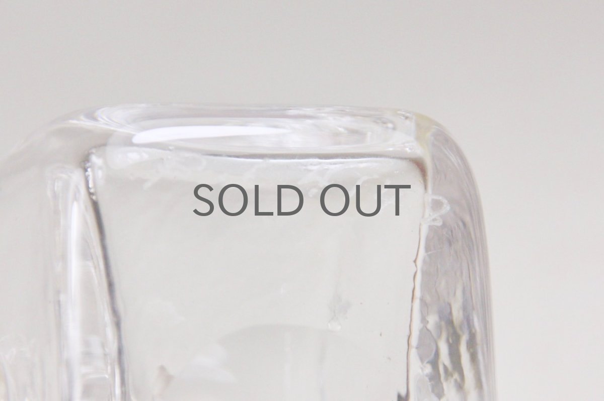 画像5: 北欧ビンテージ/Erik Hoglund/エリックホグラン/ BODA社製/ガラス/ボトル/クリア/M (5)