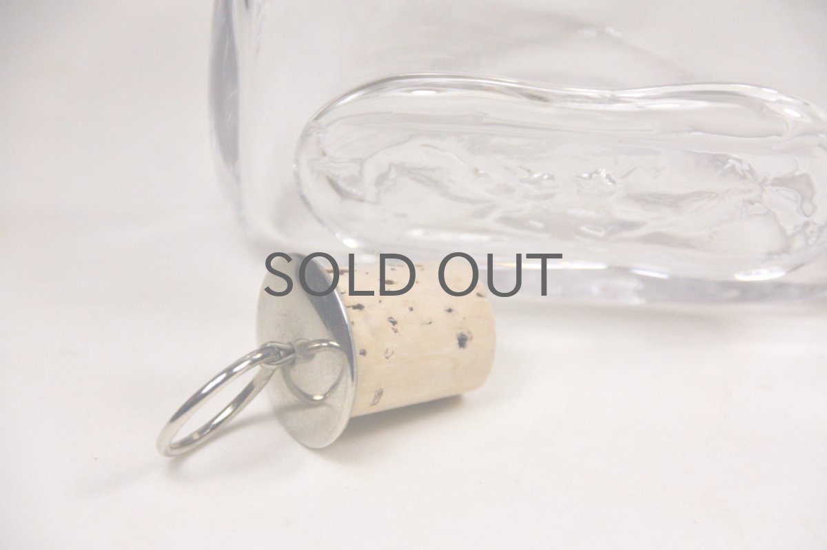 画像7: 北欧ビンテージ/Erik Hoglund/エリックホグラン/ BODA社製/ガラス/ボトル/クリア/L (7)