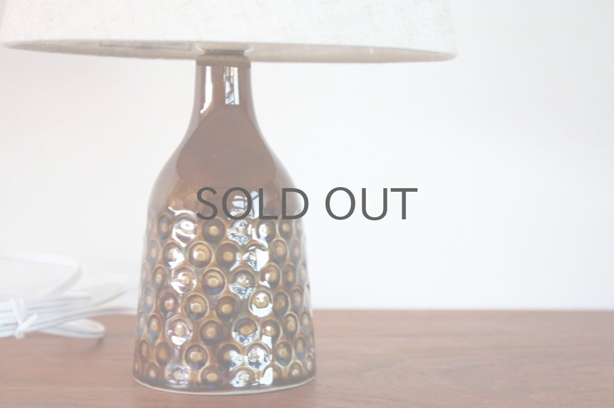 画像4: ビンテージ北欧照明/テーブルライト/Soholm/スーホルム/テーブルライト/陶製/No.3 (4)