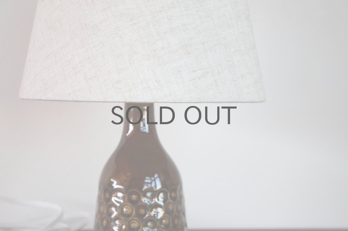 画像5: ビンテージ北欧照明/テーブルライト/Soholm/スーホルム/テーブルライト/陶製/No.3 (5)