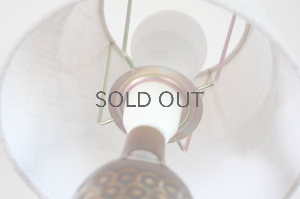 画像7: ビンテージ北欧照明/テーブルライト/Soholm/スーホルム/テーブルライト/陶製/No.3 (7)