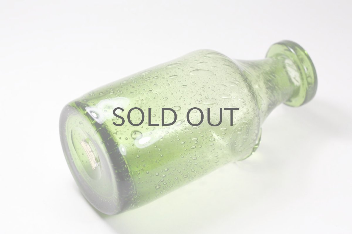 画像5: ErikHoglund/エリックホグラン/気泡入り/ボトル/オーナメント顔付き/グリーン (5)