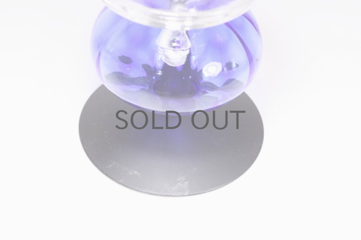 画像5: Erik Hoglund/エリックホグラン/BODA社製/ガラスキャンドルホルダー/ブルー/ Lサイズ (5)