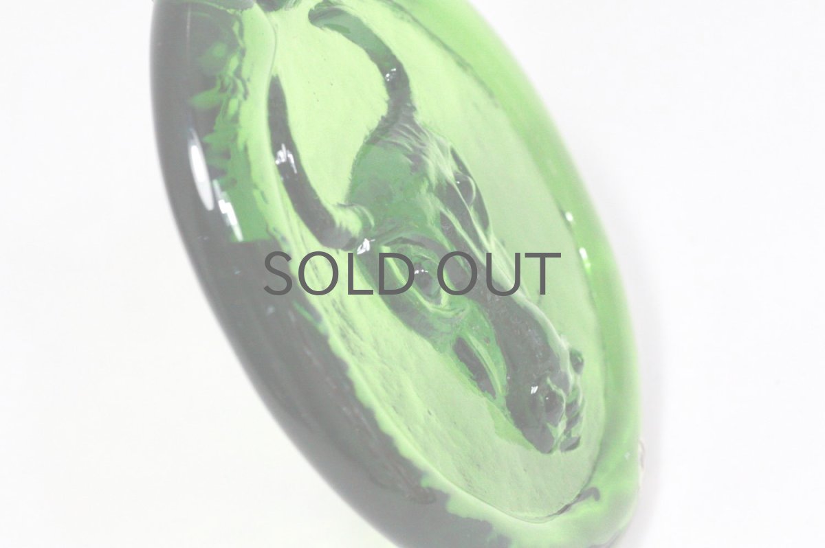 画像3: Erik Hoglund/エリックホグラン/ガラスオーナメント/グリーン/バッファロー (3)