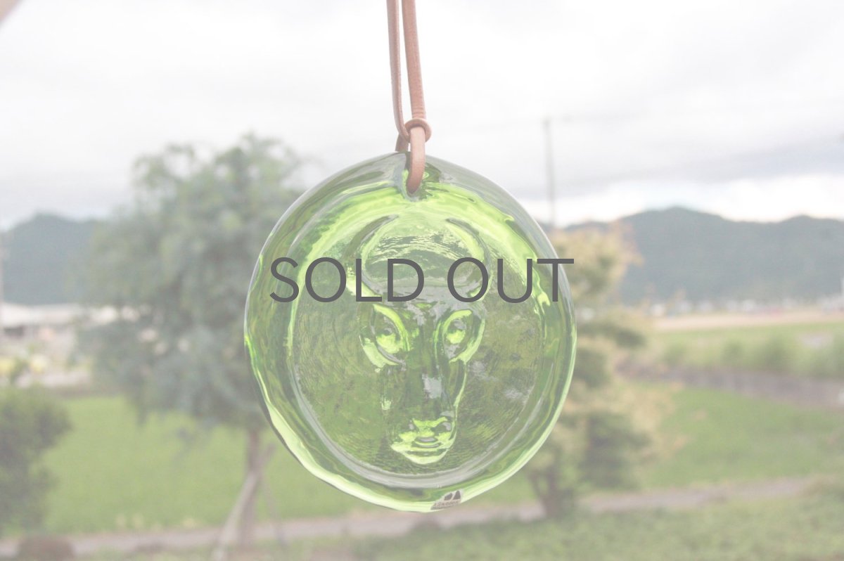 画像5: Erik Hoglund/エリックホグラン/ガラスオーナメント/グリーン/バッファロー (5)