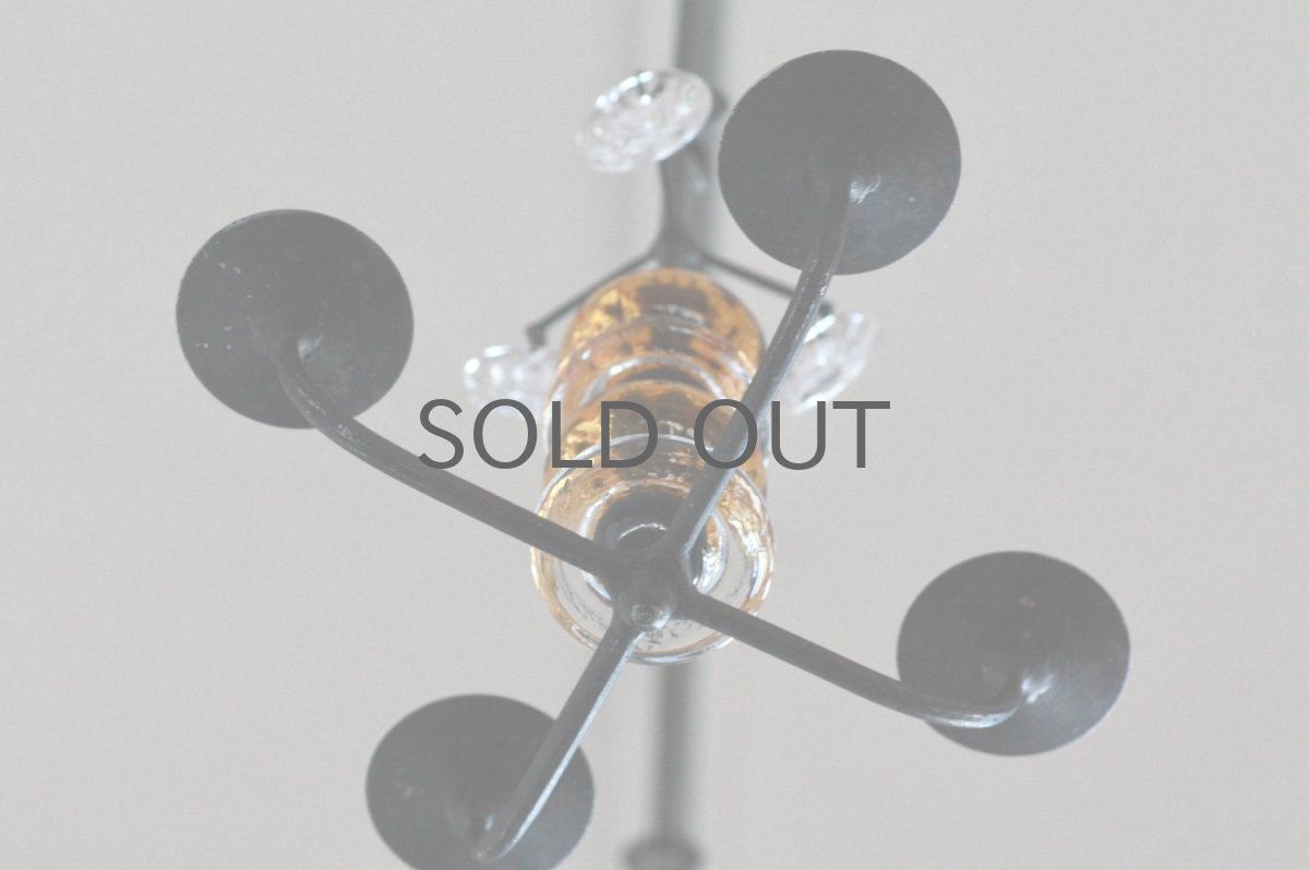 画像8: Erik Hoglund/エリックホグラン/BODA社製/キャンドルホルダー/シャンデリア/2連/アンバー (8)