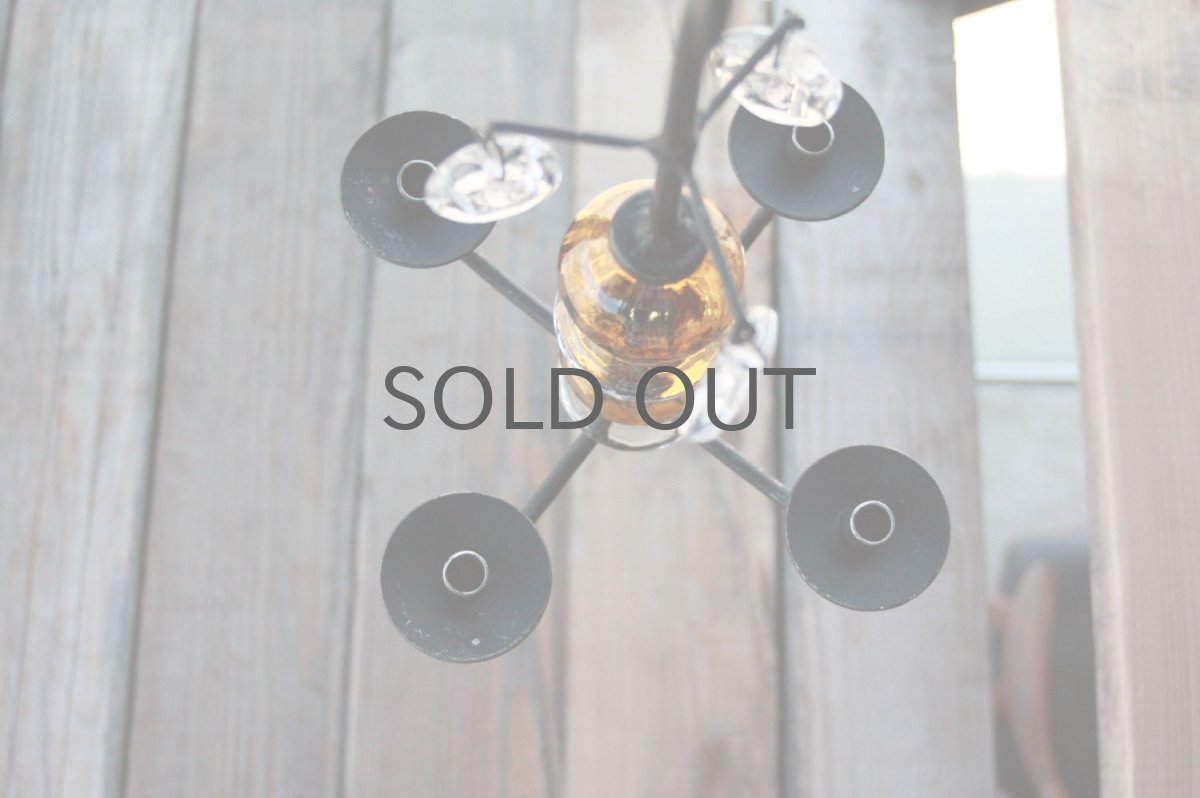 画像7: Erik Hoglund/エリックホグラン/BODA社製/キャンドルホルダー/シャンデリア/2連/アンバー (7)