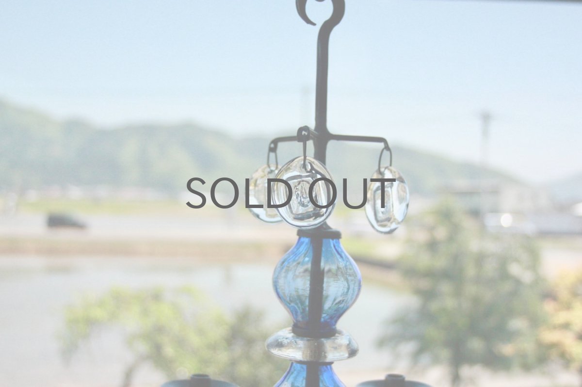 画像4: Erik Hoglund/エリックホグラン/BODA社製/キャンドルホルダー/シャンデリア/2連/ブルー (4)