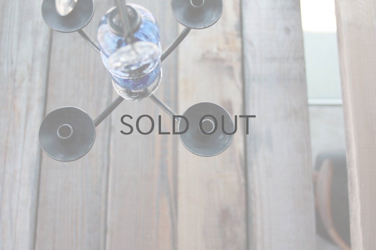 画像8: Erik Hoglund/エリックホグラン/BODA社製/キャンドルホルダー/シャンデリア/2連/ブルー (8)