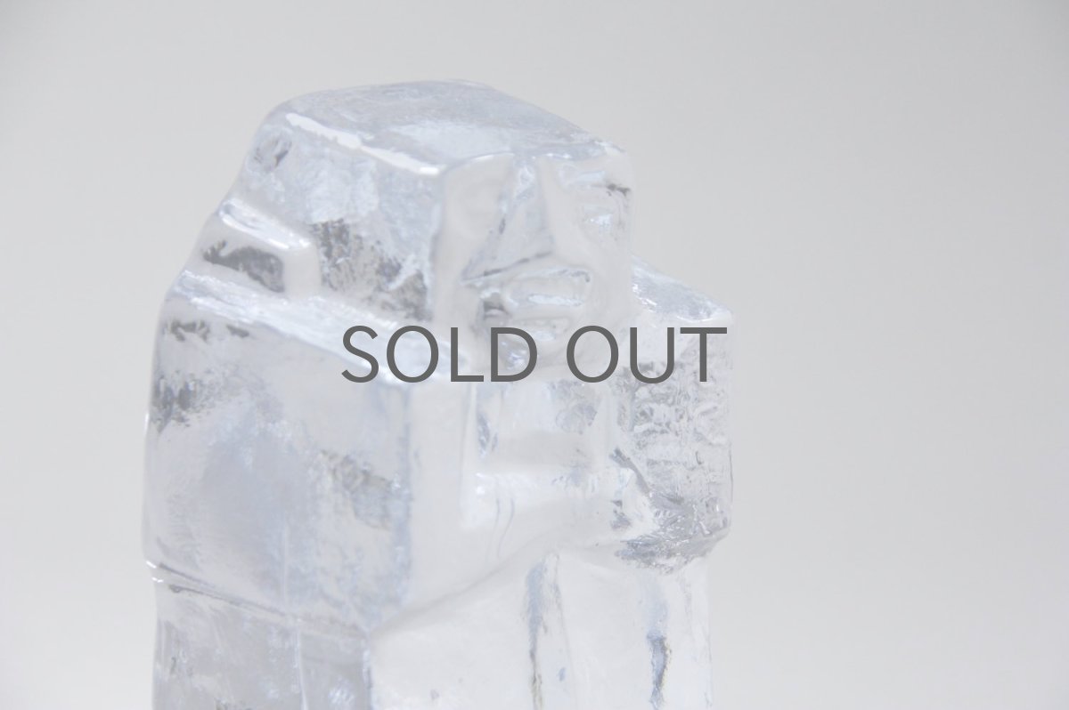 画像2: Erik Hoglund/エリックホグラン/ガラス/腕組みヒト/ブックエンド (2)