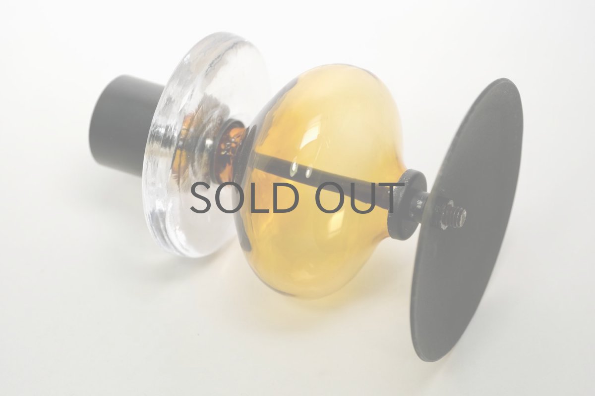 画像4: Erik Hoglund/エリックホグラン/BODA社製/ガラスキャンドルホルダー/アンバー/ Lサイズ (4)