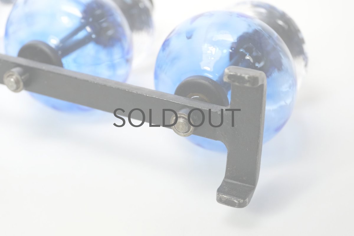 画像7: Erik Hoglund/エリックホグラン/BODA社製/ガラスキャンドルホルダー/4連ブルー (7)