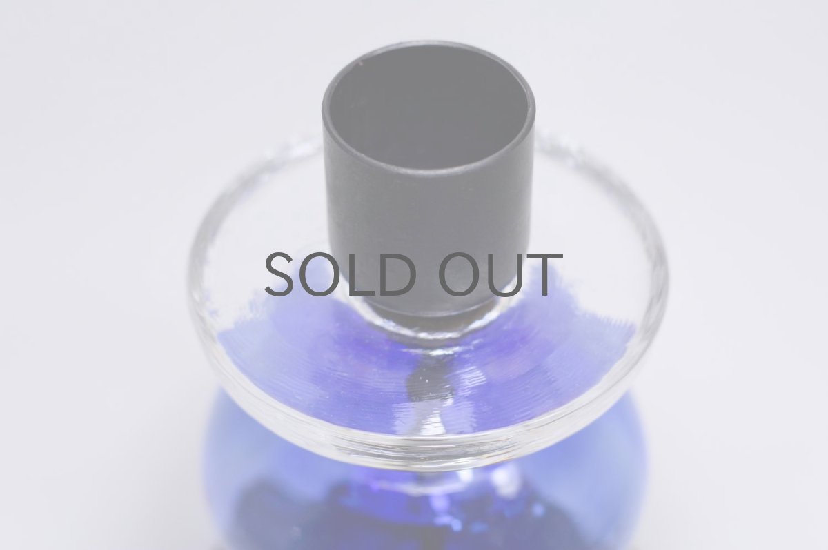 画像2: Erik Hoglund/エリックホグラン/BODA社製/ガラスキャンドルホルダー/ブルー/ Lサイズ (2)