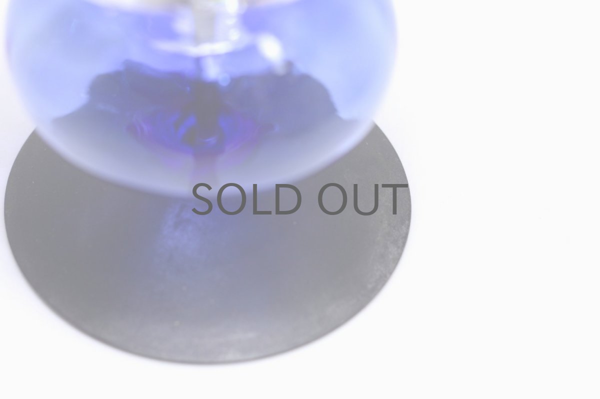 画像4: Erik Hoglund/エリックホグラン/BODA社製/ガラスキャンドルホルダー/ブルー/ Lサイズ (4)