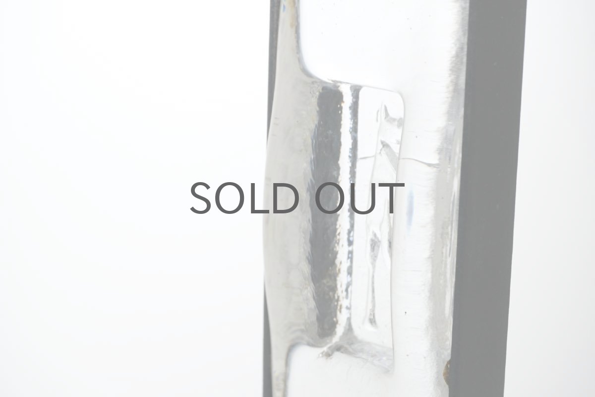 画像6: Erik Hoglund/エリックホグラン/ BODA社製/ガラスオブジェ/クリアアイアンフレーム (6)