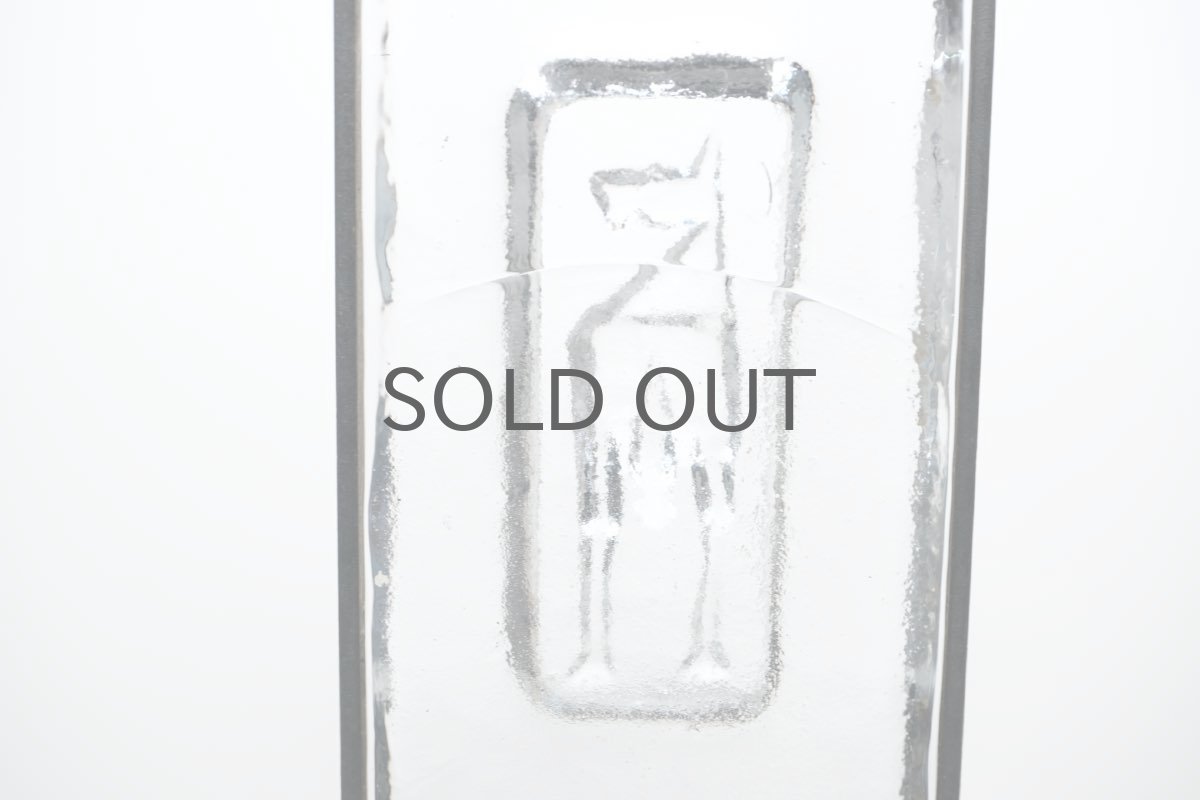 画像8: Erik Hoglund/エリックホグラン/ BODA社製/ガラスオブジェ/クリアアイアンフレーム (8)