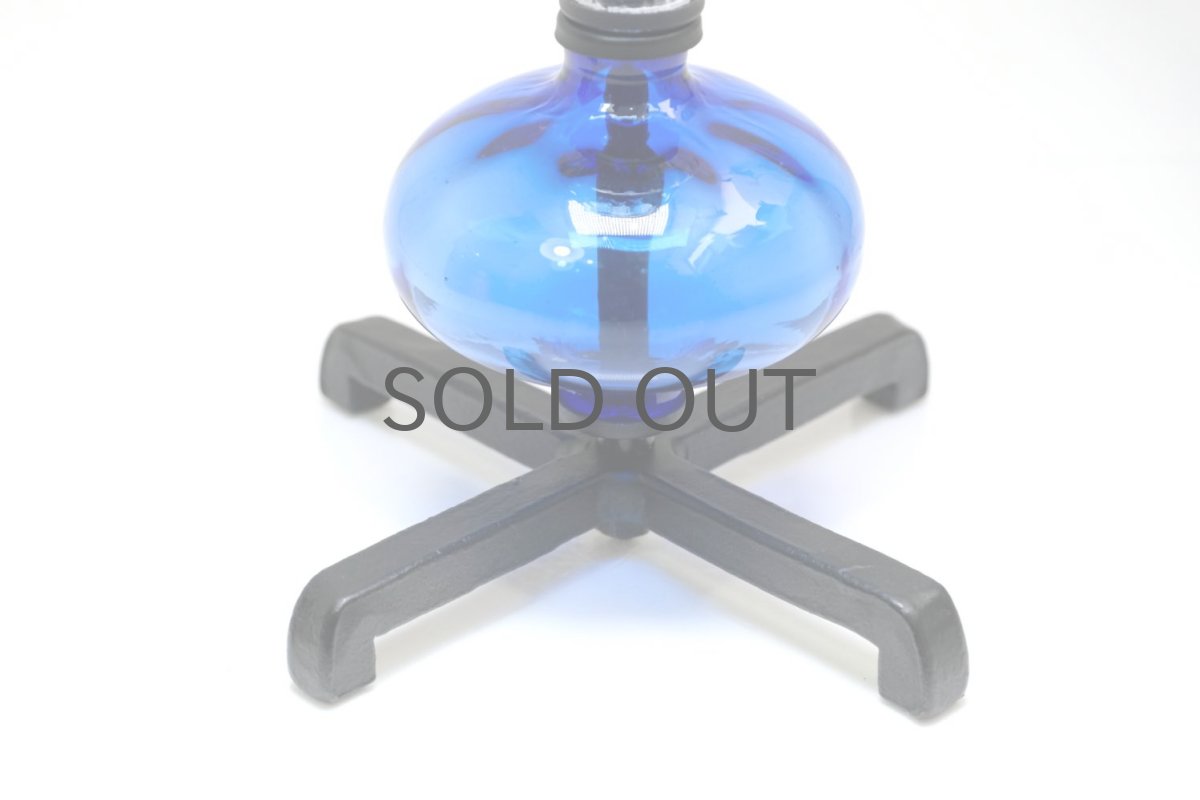 画像5: Erik Hoglund/エリックホグラン/ BODA社製/ガラスキャンドスタンド/ブルー3連 (5)