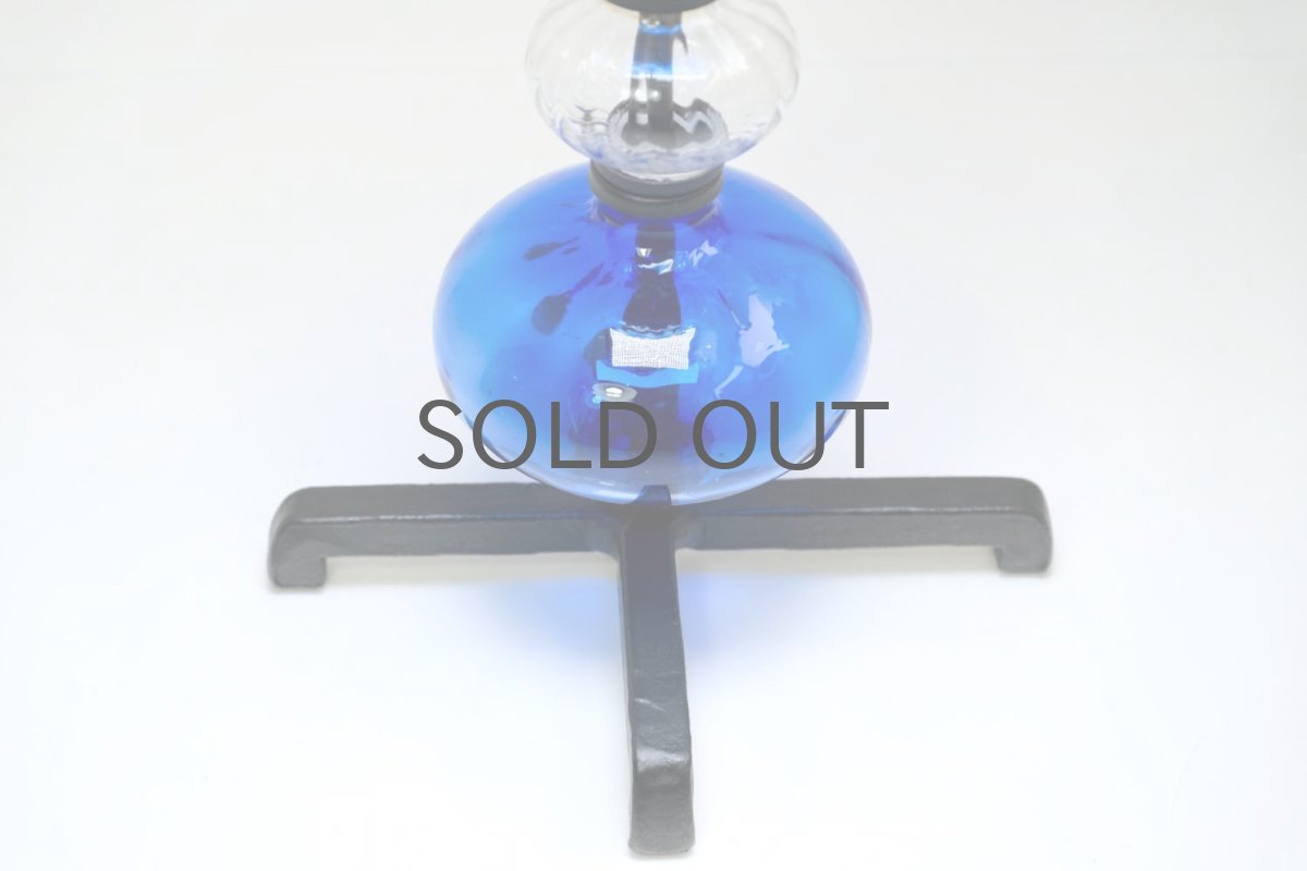 画像6: Erik Hoglund/エリックホグラン/ BODA社製/ガラスキャンドスタンド/ブルー3連 (6)