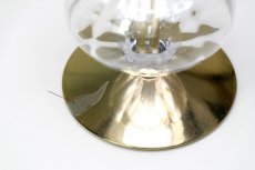 画像4: Erik Hoglund/エリックホグラン/BODA社製/ガラスキャンドルホルダー/クリア×ゴールド/ Lサイズ/No.2 (4)