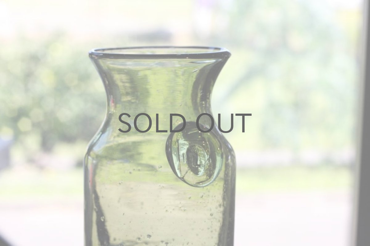 画像7: Erik Hoglund/エリックホグラン/ 気泡入り/ボトル顔付き/グリーン (7)