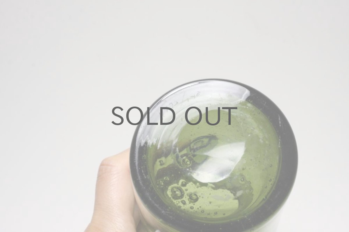 画像5: Erik Hoglund/エリックホグラン/ 気泡入り/ボトル顔付き/グリーン (5)