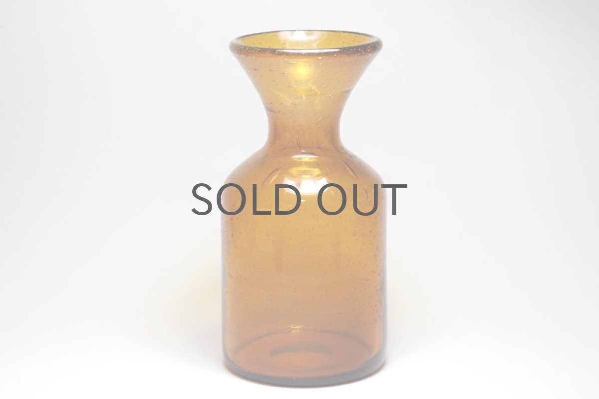 画像4: Erik Hoglund/エリックホグラン/ 気泡入り/ボトル/アンバー (4)