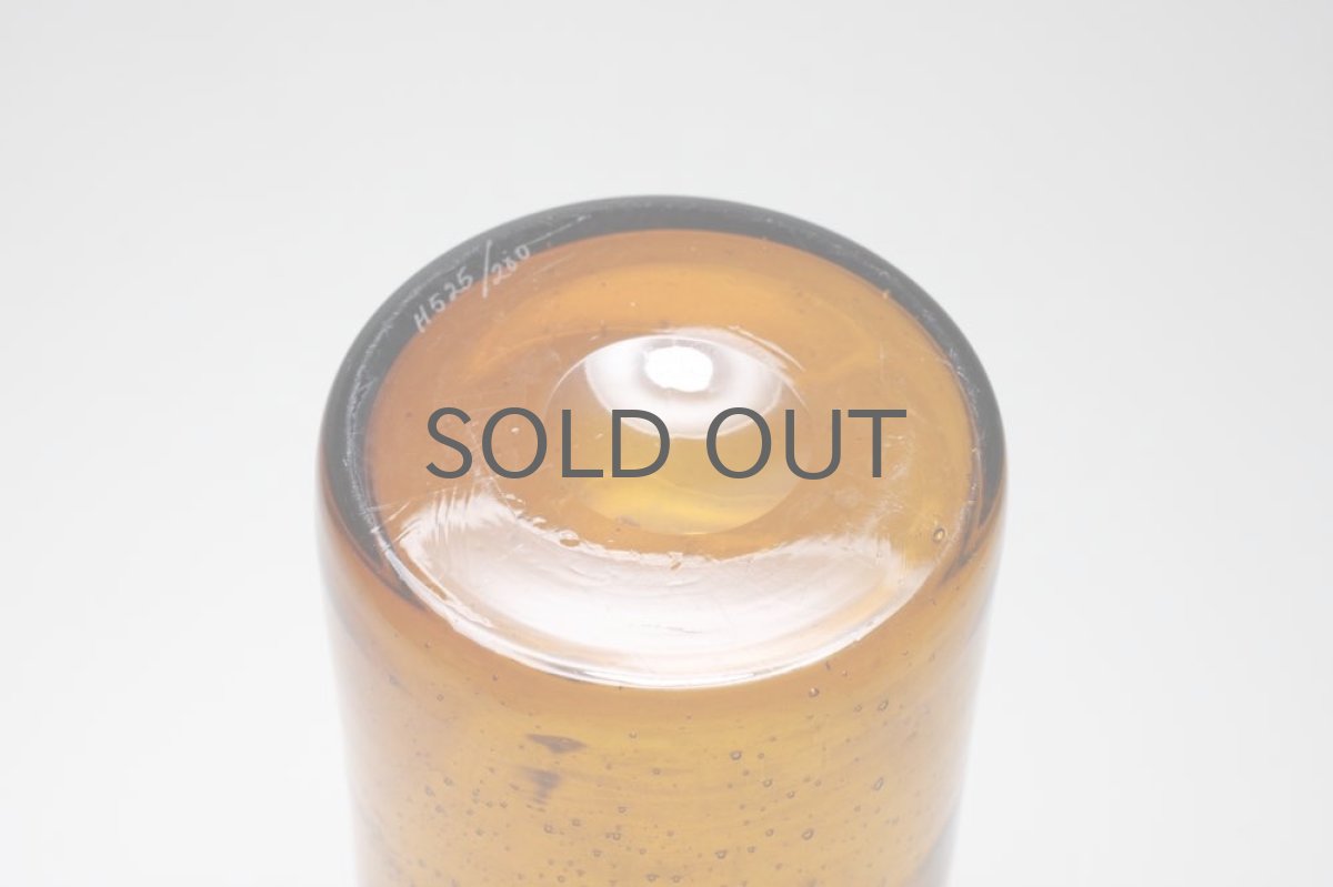 画像7: Erik Hoglund/エリックホグラン/ 気泡入り/ボトル/アンバー (7)