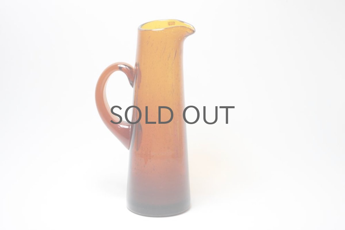 画像3: Erik Hoglund/エリックホグラン/ 気泡入り/ピッチャー/アンバー (3)