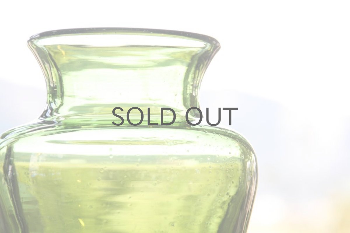 画像6: Erik Hoglund/エリックホグラン/ 気泡入り/ボトル/グリーン (6)