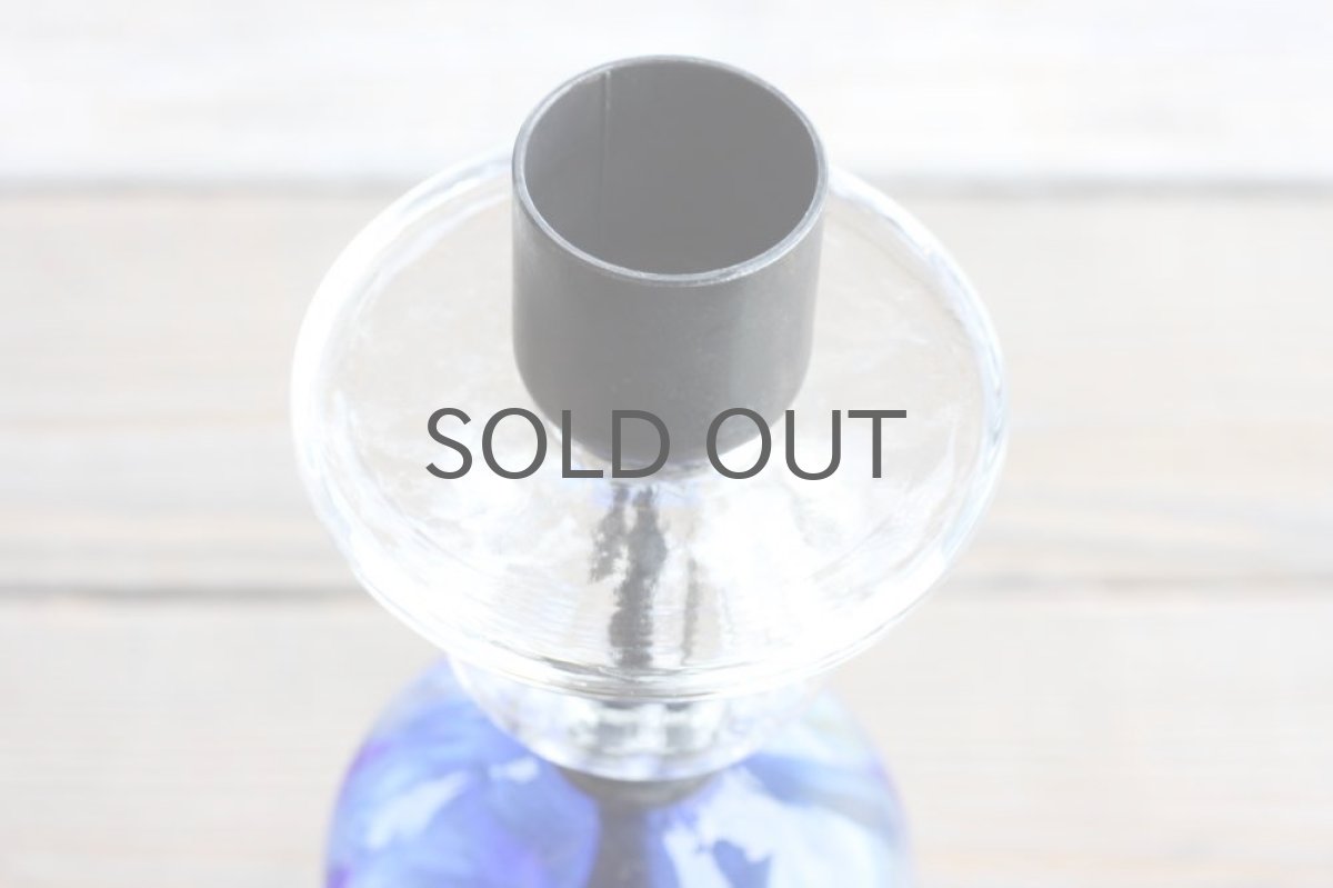 画像3: Erik Hoglund/エリックホグラン/ BODA社製/ガラスキャンドスタンド/ブルー４連 (3)