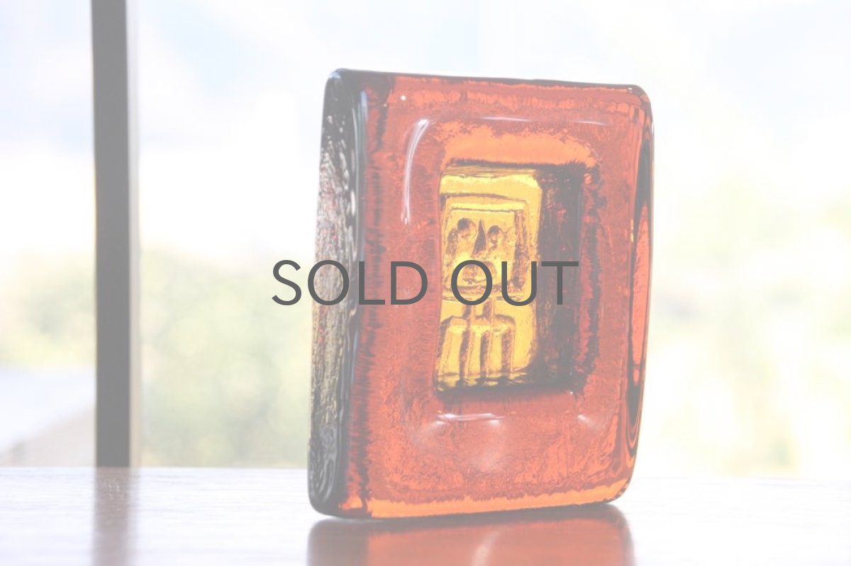 画像3: ErikHoglund/エリックホグラン/ガラスヒト/アッシュトレー/アンバー (3)