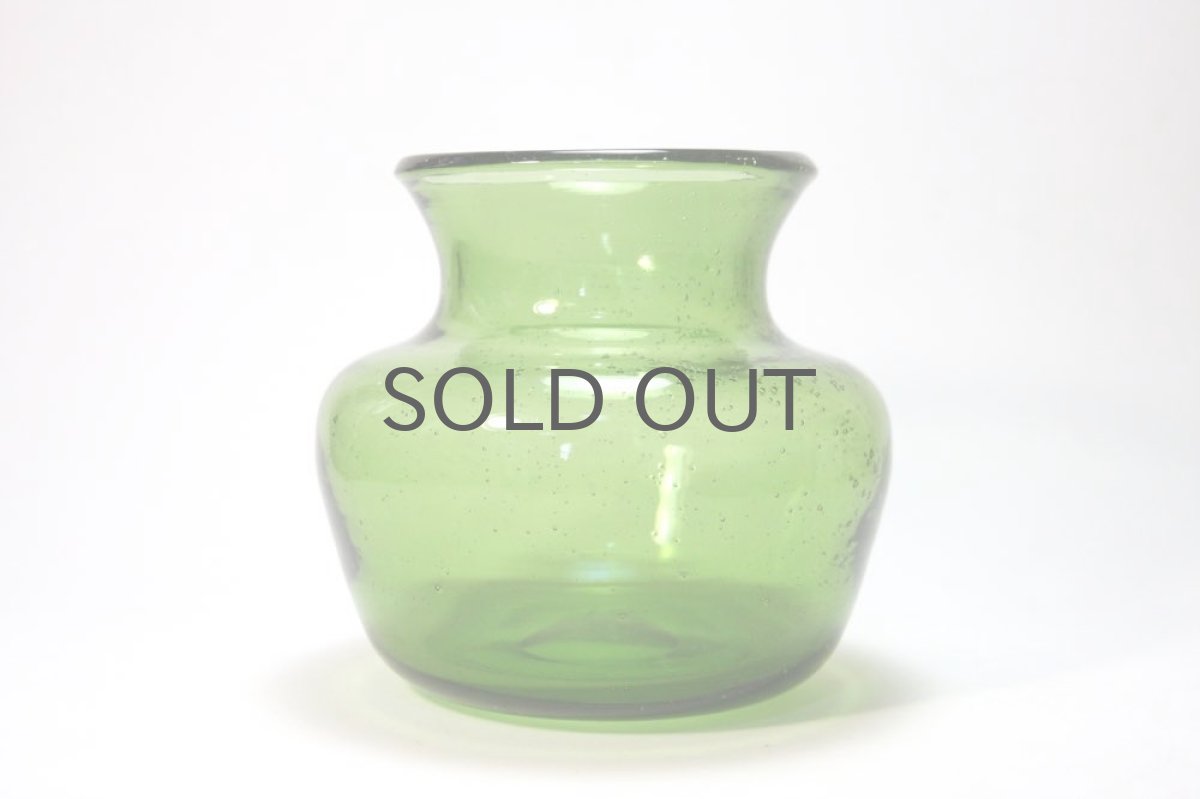 画像3: Erik Hoglund/エリックホグラン/ 気泡入り/ボトル/グリーン (3)