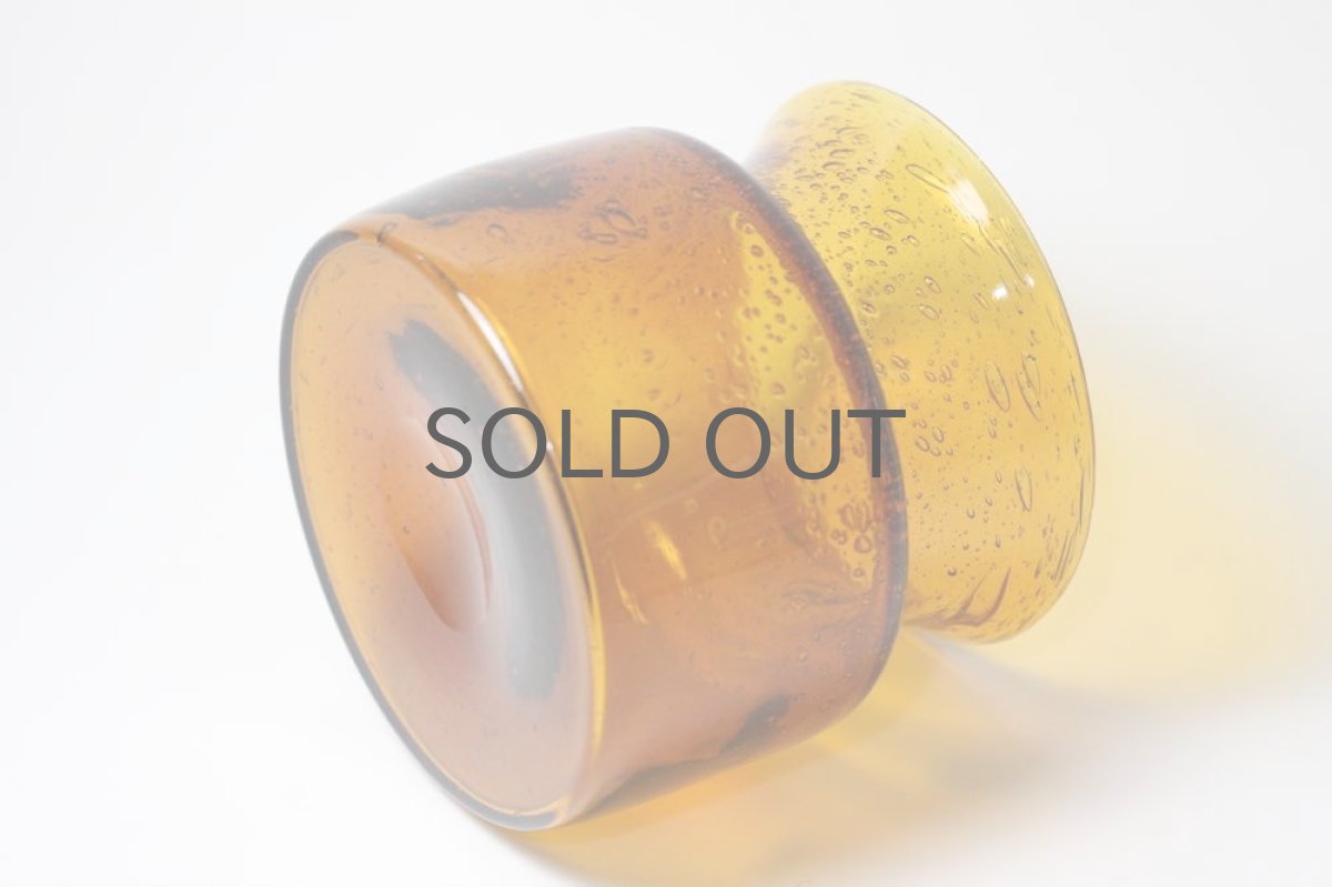 画像6: Erik Hoglund/エリックホグラン/ 気泡入り/ボトル/アンバー (6)