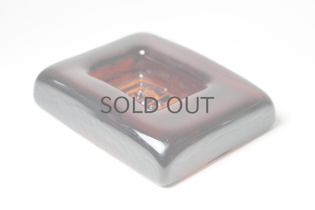 画像5: ErikHoglund/エリックホグラン/ガラスヒト/アッシュトレー/アンバー (5)