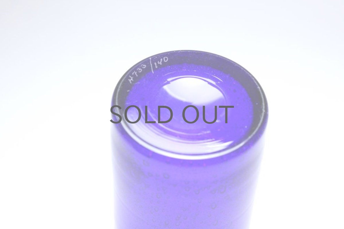 画像5: Erik Hoglund/エリックホグラン/ 気泡入り/ボトル顔付き/ブルー (5)