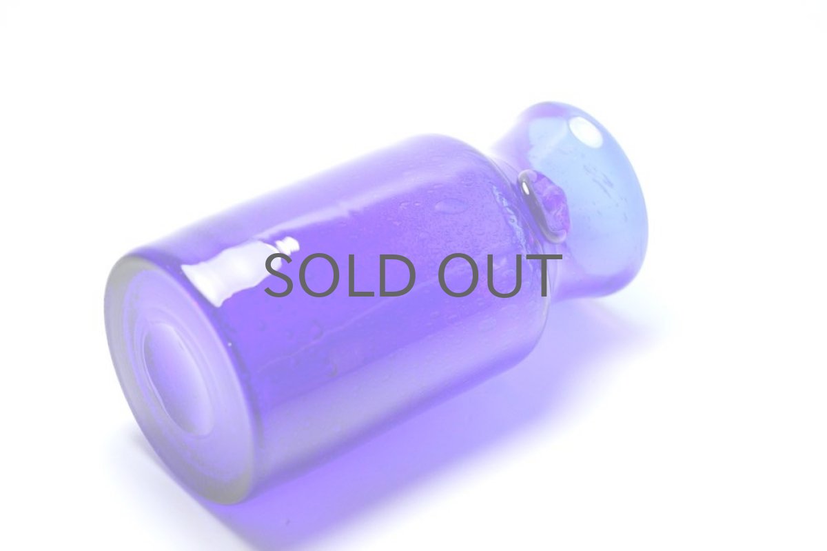 画像6: Erik Hoglund/エリックホグラン/ 気泡入り/ボトル顔付き/ブルー (6)