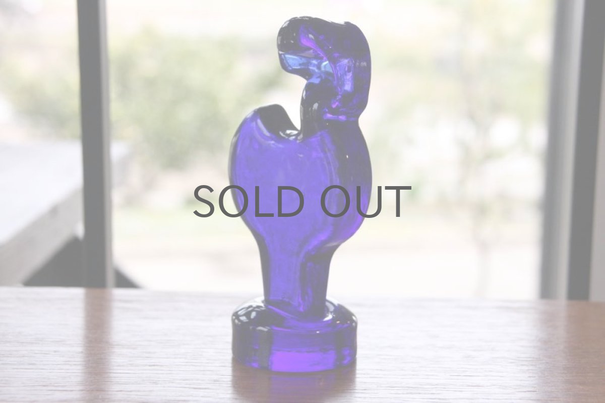 画像6: ビンテージ北欧/ErikHoglund/エリックホグラン/ガラス/ペーパーウェイト/ブルー (6)