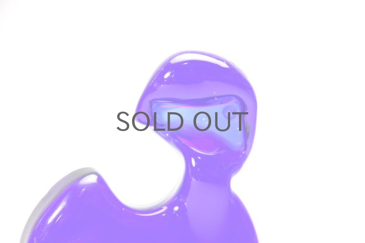 画像2: ビンテージ北欧/ErikHoglund/エリックホグラン/ガラス/ペーパーウェイト/ブルー (2)